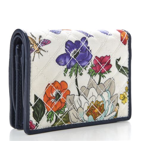 floral gucci wallet women|Gucci accessory collection wallet.